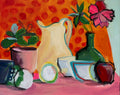 Morning at the Pink Table
